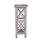 International Concepts Rectangle 30 in X-Sided Plant Stand, 12 W, 12 L, 30 in H, Wood, Washed Gray Taupe OT09-3070X - alternate 4